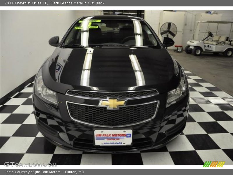 Black Granite Metallic / Jet Black 2011 Chevrolet Cruze LT