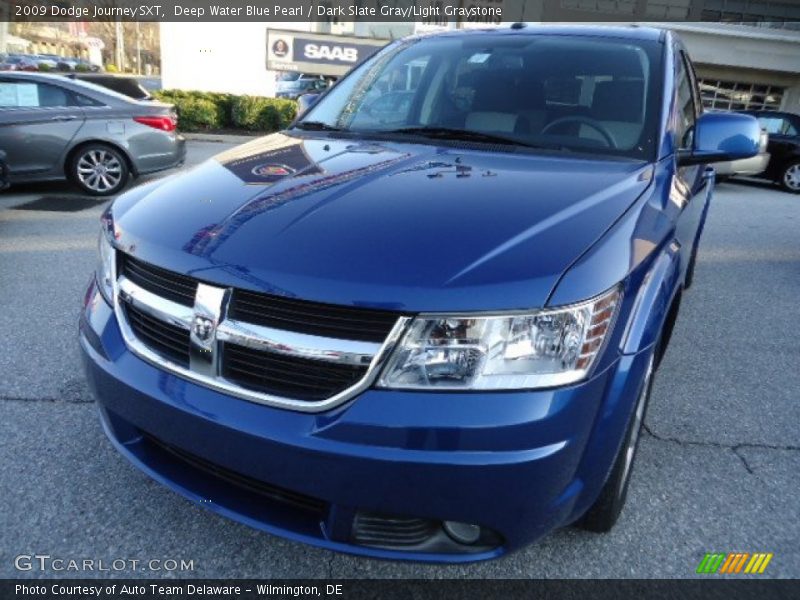 Deep Water Blue Pearl / Dark Slate Gray/Light Graystone 2009 Dodge Journey SXT