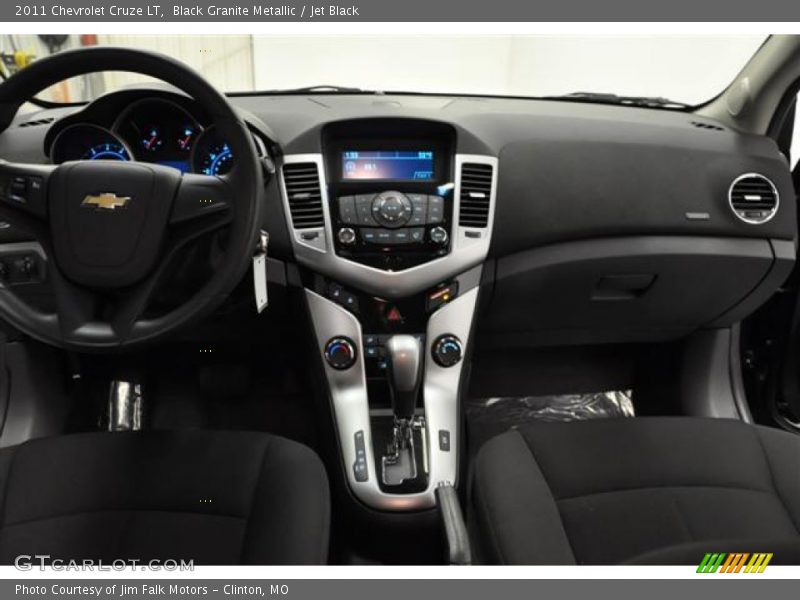 Black Granite Metallic / Jet Black 2011 Chevrolet Cruze LT