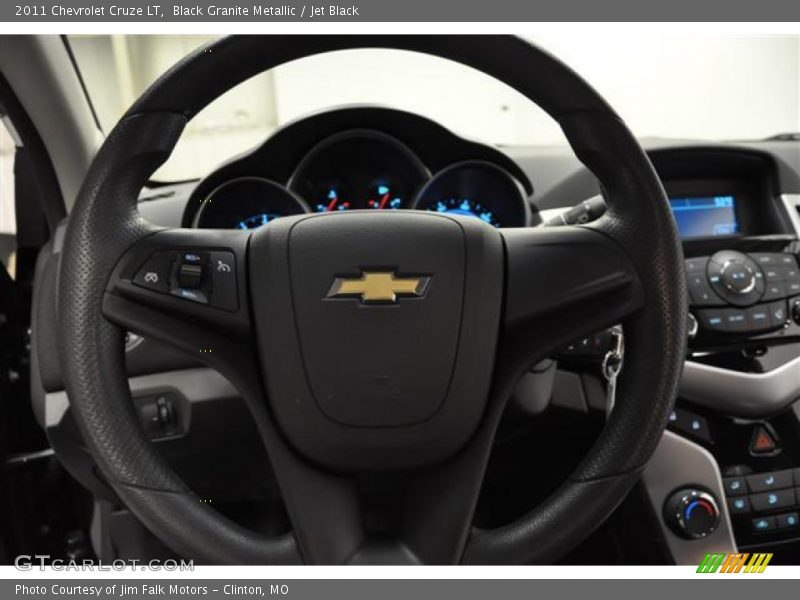 Black Granite Metallic / Jet Black 2011 Chevrolet Cruze LT