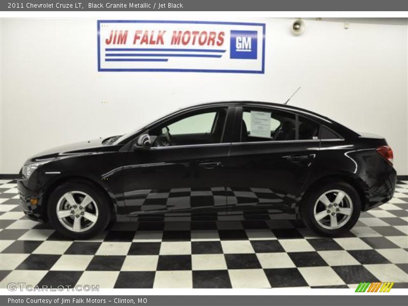 Black Granite Metallic / Jet Black 2011 Chevrolet Cruze LT