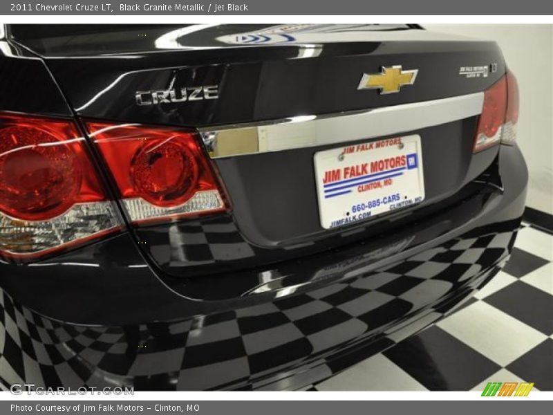 Black Granite Metallic / Jet Black 2011 Chevrolet Cruze LT