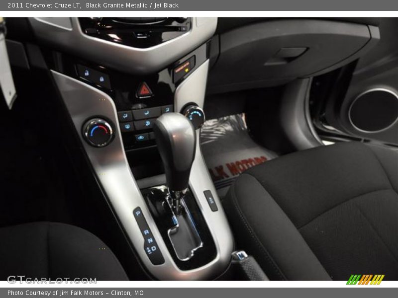 Black Granite Metallic / Jet Black 2011 Chevrolet Cruze LT