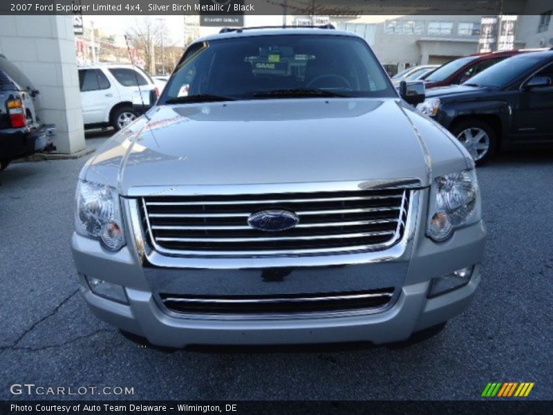 Silver Birch Metallic / Black 2007 Ford Explorer Limited 4x4