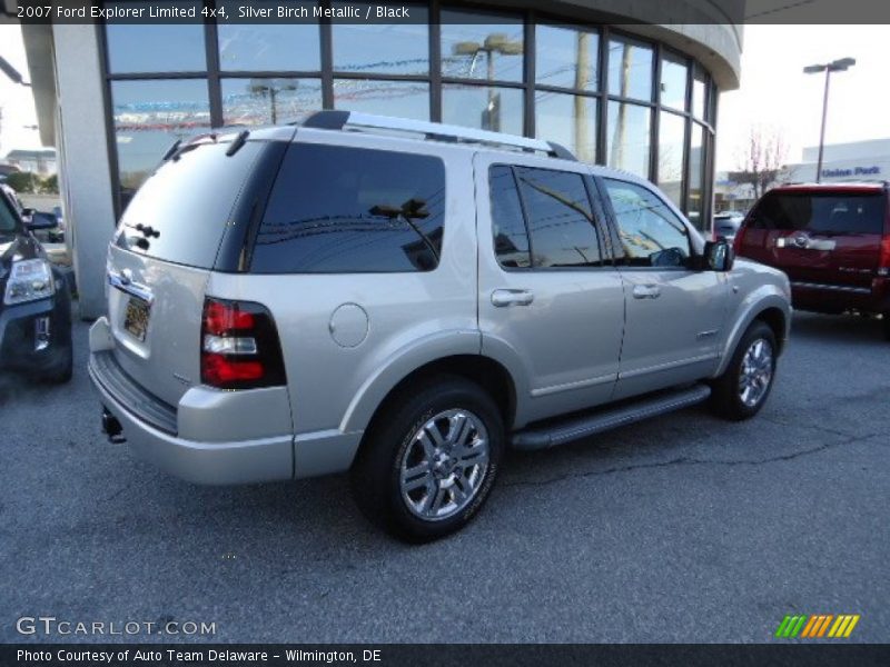 Silver Birch Metallic / Black 2007 Ford Explorer Limited 4x4