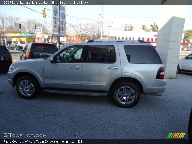 Silver Birch Metallic / Black 2007 Ford Explorer Limited 4x4