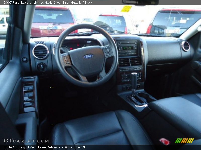 Silver Birch Metallic / Black 2007 Ford Explorer Limited 4x4