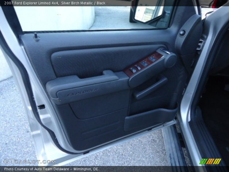 Silver Birch Metallic / Black 2007 Ford Explorer Limited 4x4