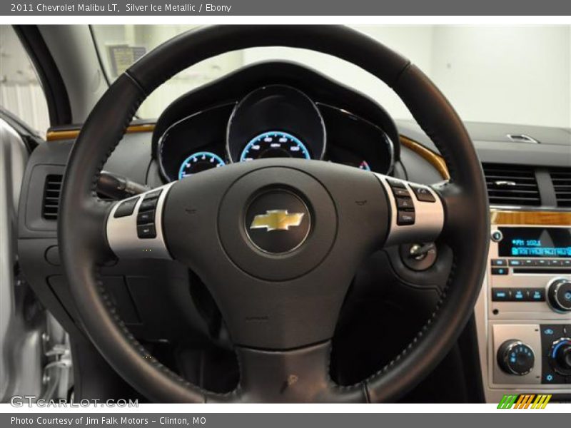 Silver Ice Metallic / Ebony 2011 Chevrolet Malibu LT