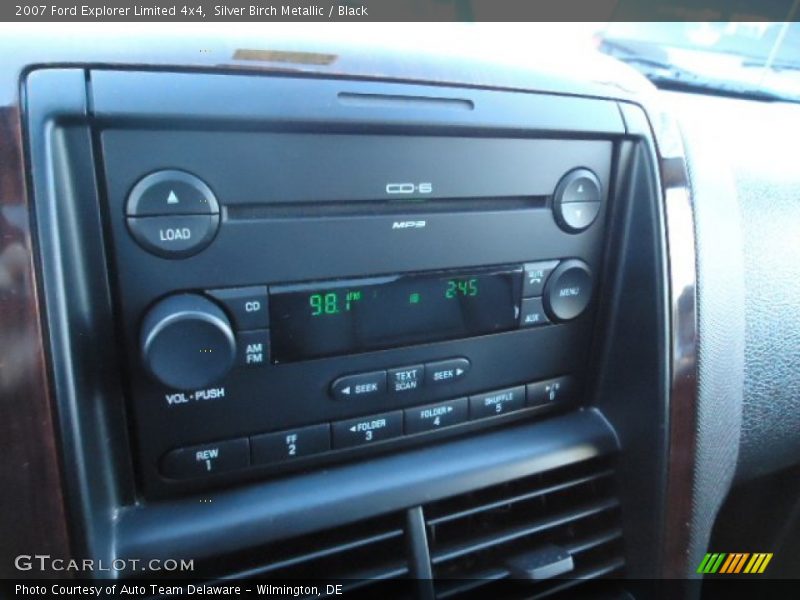 Silver Birch Metallic / Black 2007 Ford Explorer Limited 4x4