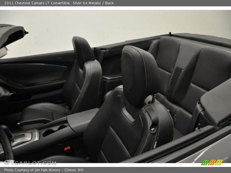 Silver Ice Metallic / Black 2011 Chevrolet Camaro LT Convertible