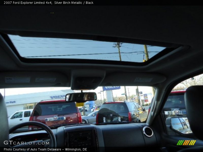 Silver Birch Metallic / Black 2007 Ford Explorer Limited 4x4