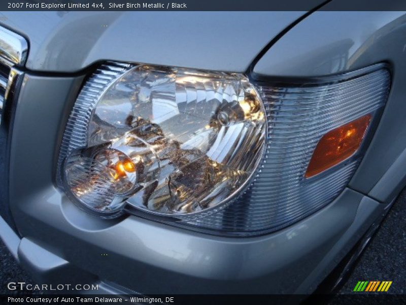 Silver Birch Metallic / Black 2007 Ford Explorer Limited 4x4