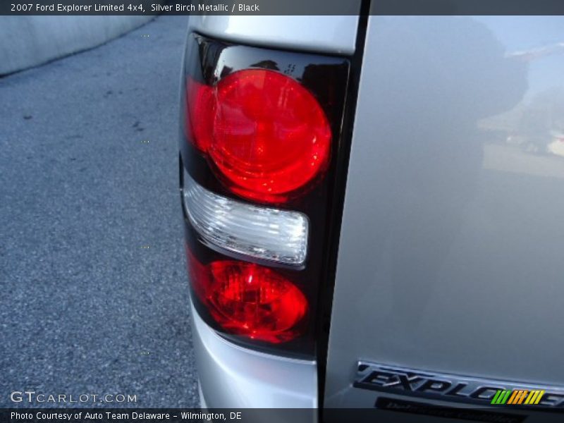 Silver Birch Metallic / Black 2007 Ford Explorer Limited 4x4