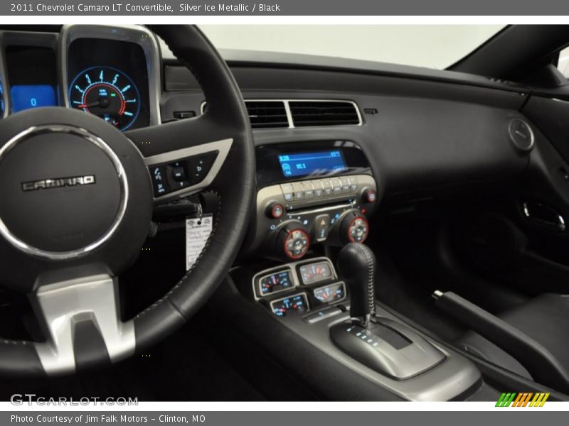Silver Ice Metallic / Black 2011 Chevrolet Camaro LT Convertible
