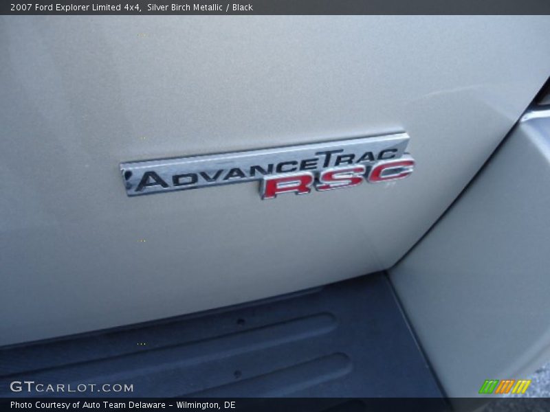 Silver Birch Metallic / Black 2007 Ford Explorer Limited 4x4