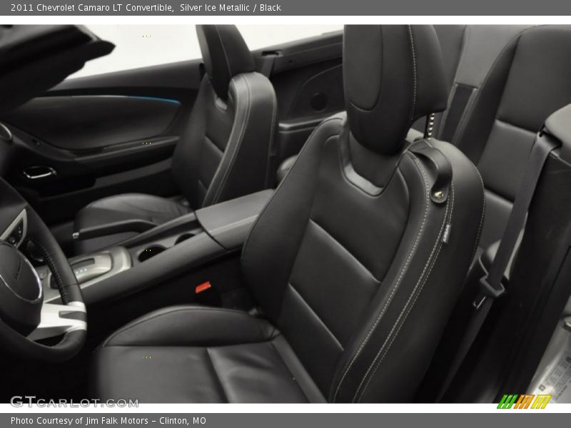 Silver Ice Metallic / Black 2011 Chevrolet Camaro LT Convertible