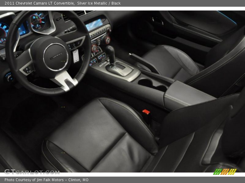 Silver Ice Metallic / Black 2011 Chevrolet Camaro LT Convertible