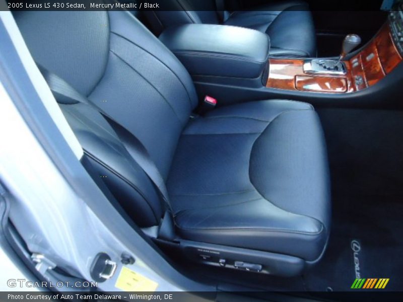Mercury Metallic / Black 2005 Lexus LS 430 Sedan