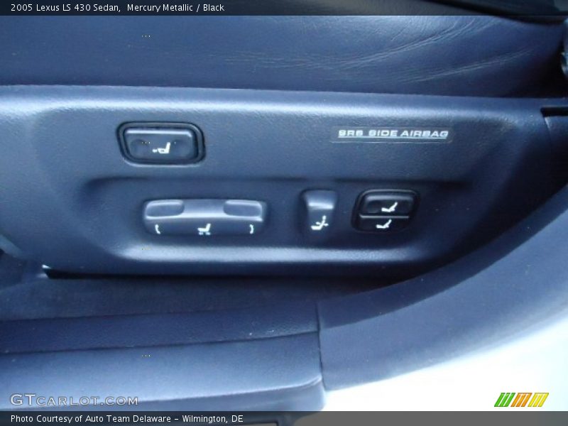 Mercury Metallic / Black 2005 Lexus LS 430 Sedan