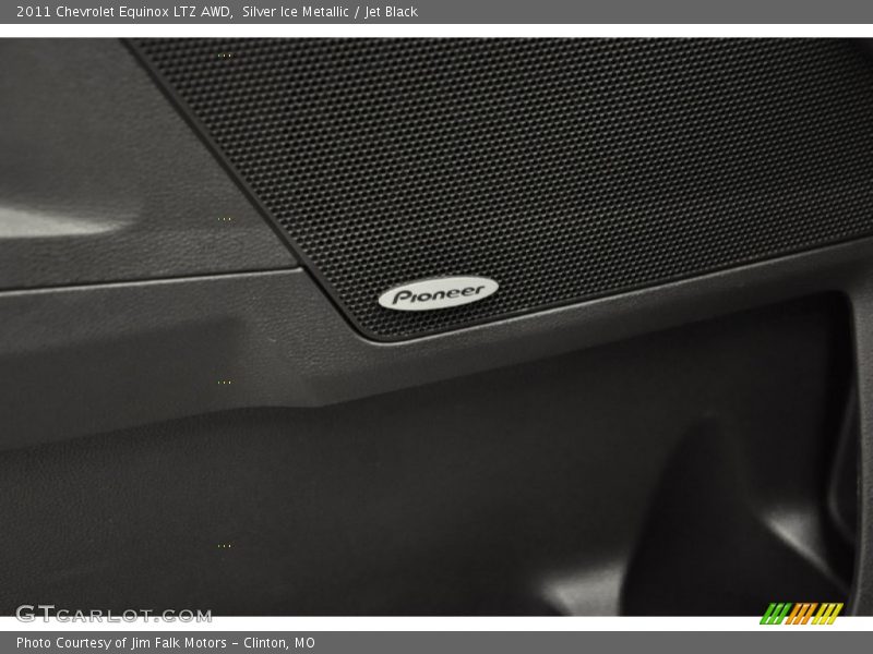 Silver Ice Metallic / Jet Black 2011 Chevrolet Equinox LTZ AWD