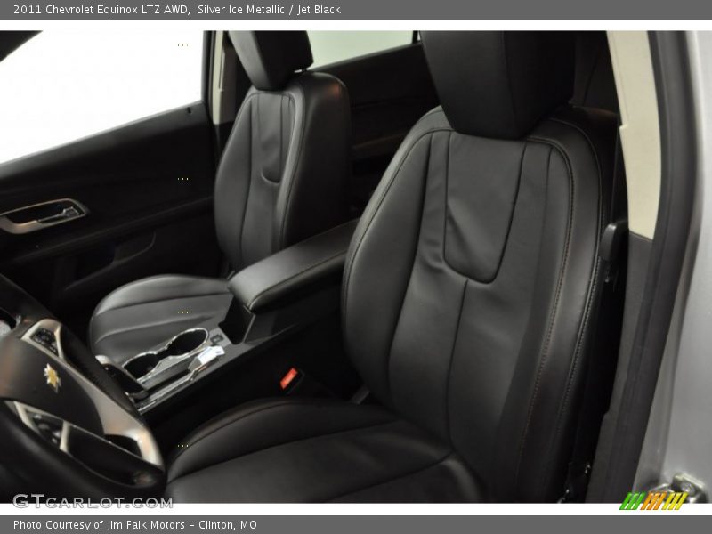 Silver Ice Metallic / Jet Black 2011 Chevrolet Equinox LTZ AWD