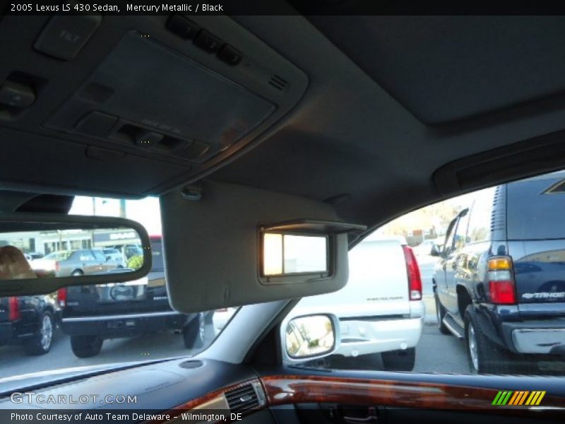 Mercury Metallic / Black 2005 Lexus LS 430 Sedan