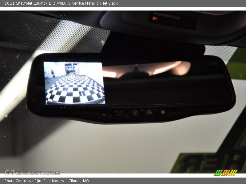 Silver Ice Metallic / Jet Black 2011 Chevrolet Equinox LTZ AWD