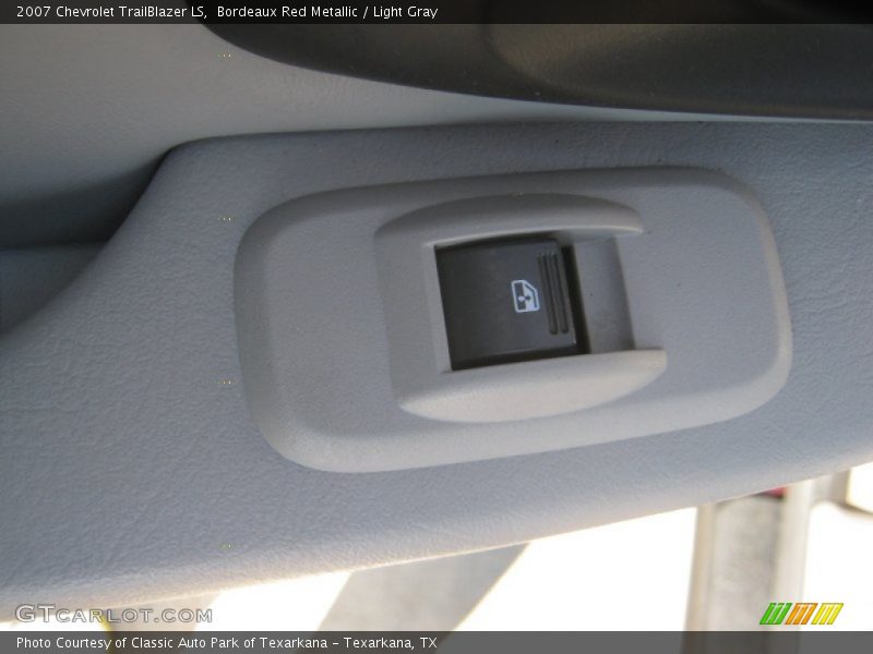 Bordeaux Red Metallic / Light Gray 2007 Chevrolet TrailBlazer LS