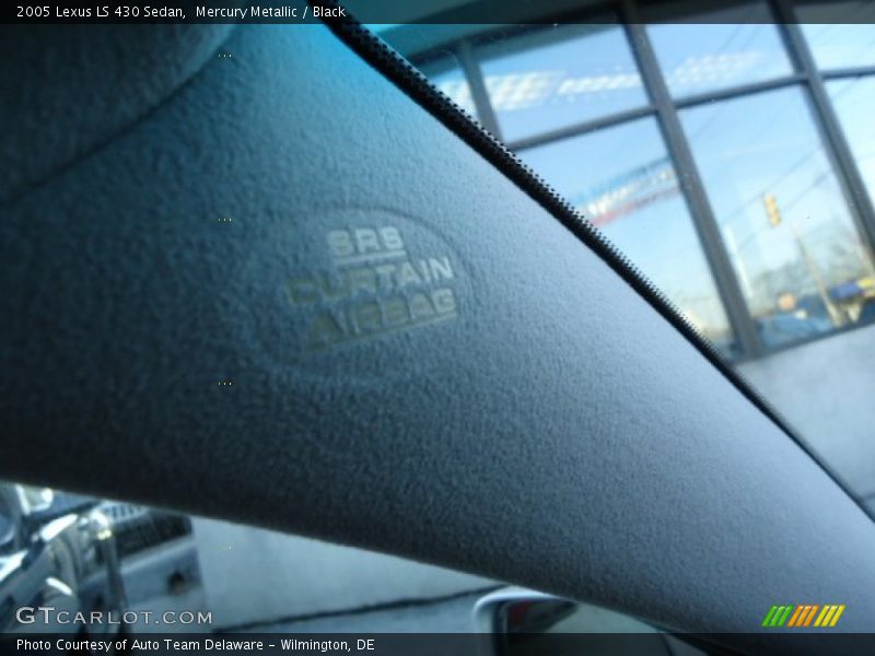 Mercury Metallic / Black 2005 Lexus LS 430 Sedan