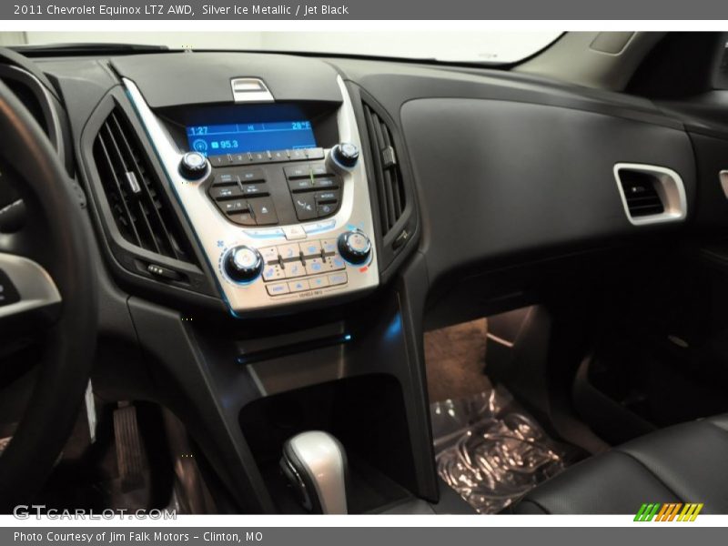 Silver Ice Metallic / Jet Black 2011 Chevrolet Equinox LTZ AWD