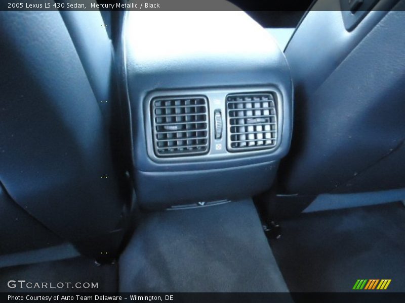 Mercury Metallic / Black 2005 Lexus LS 430 Sedan