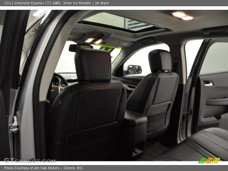 Silver Ice Metallic / Jet Black 2011 Chevrolet Equinox LTZ AWD