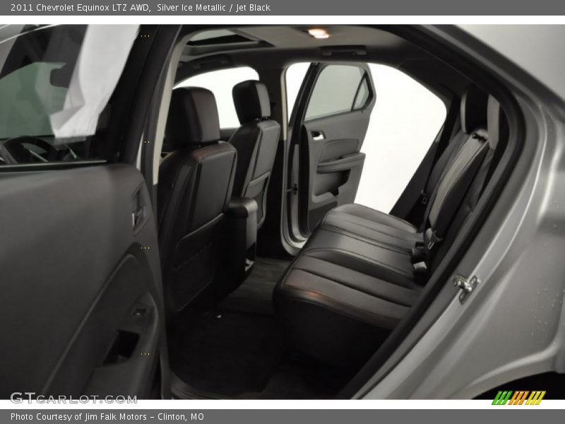 Silver Ice Metallic / Jet Black 2011 Chevrolet Equinox LTZ AWD