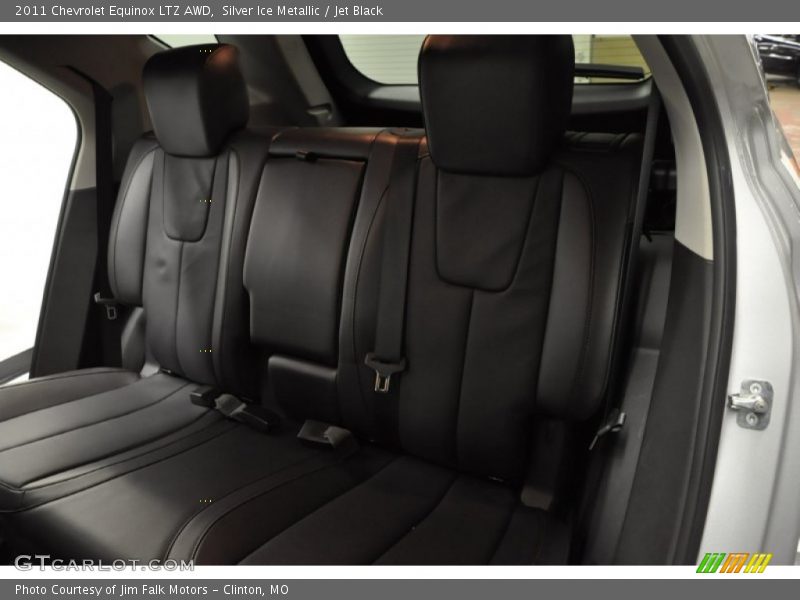 Silver Ice Metallic / Jet Black 2011 Chevrolet Equinox LTZ AWD