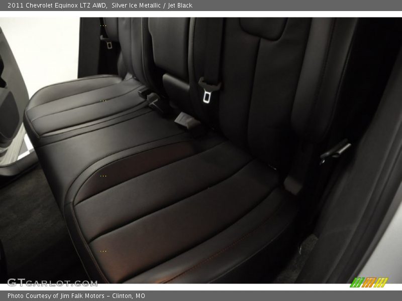 Silver Ice Metallic / Jet Black 2011 Chevrolet Equinox LTZ AWD