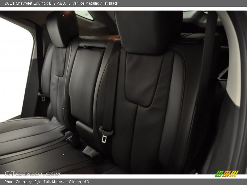 Silver Ice Metallic / Jet Black 2011 Chevrolet Equinox LTZ AWD