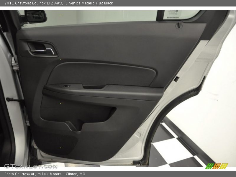 Silver Ice Metallic / Jet Black 2011 Chevrolet Equinox LTZ AWD