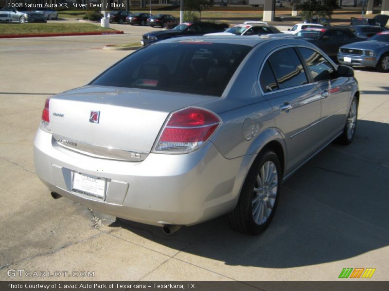 Silver Pearl / Black 2008 Saturn Aura XR