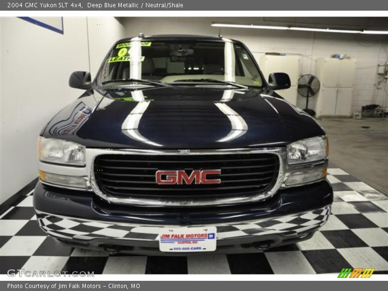 Deep Blue Metallic / Neutral/Shale 2004 GMC Yukon SLT 4x4