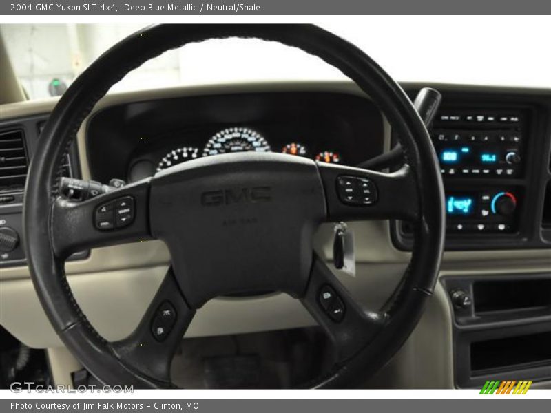 Deep Blue Metallic / Neutral/Shale 2004 GMC Yukon SLT 4x4