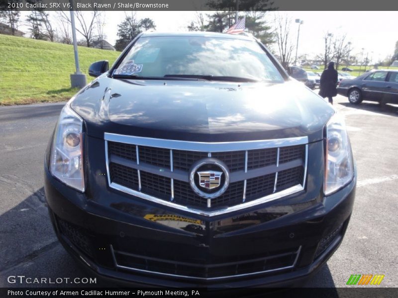 Black Raven / Shale/Brownstone 2010 Cadillac SRX V6