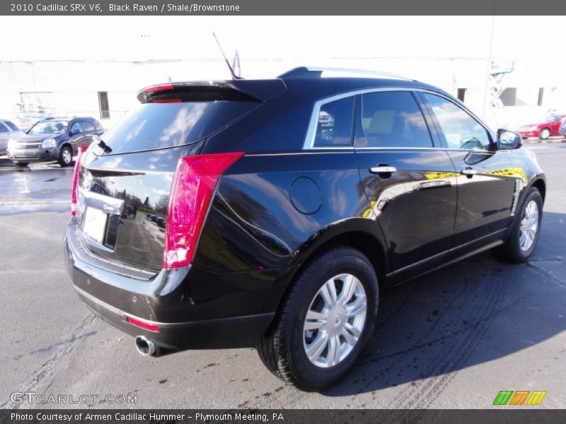Black Raven / Shale/Brownstone 2010 Cadillac SRX V6