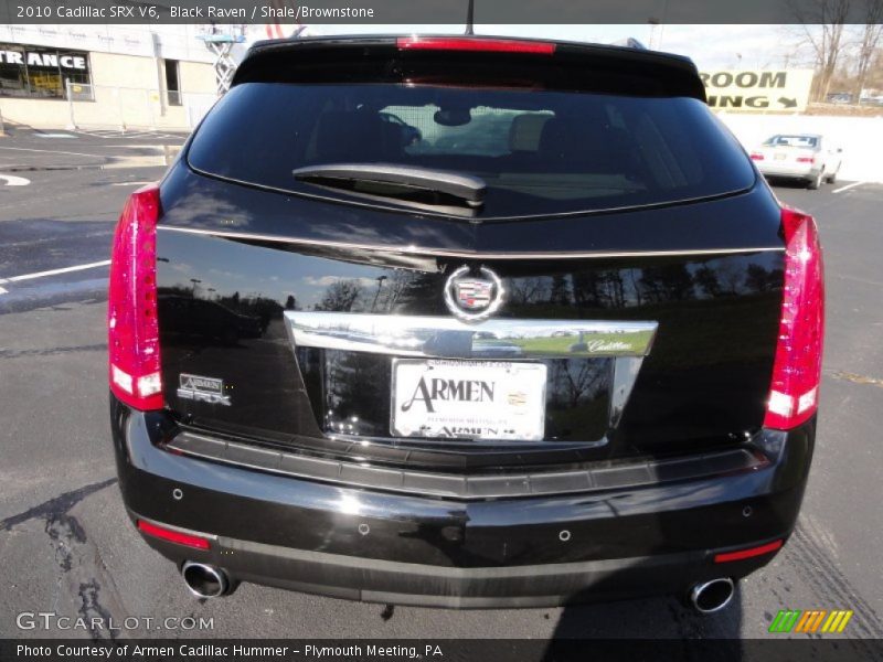 Black Raven / Shale/Brownstone 2010 Cadillac SRX V6