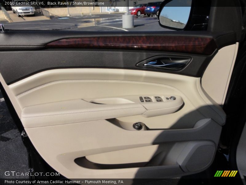 Black Raven / Shale/Brownstone 2010 Cadillac SRX V6