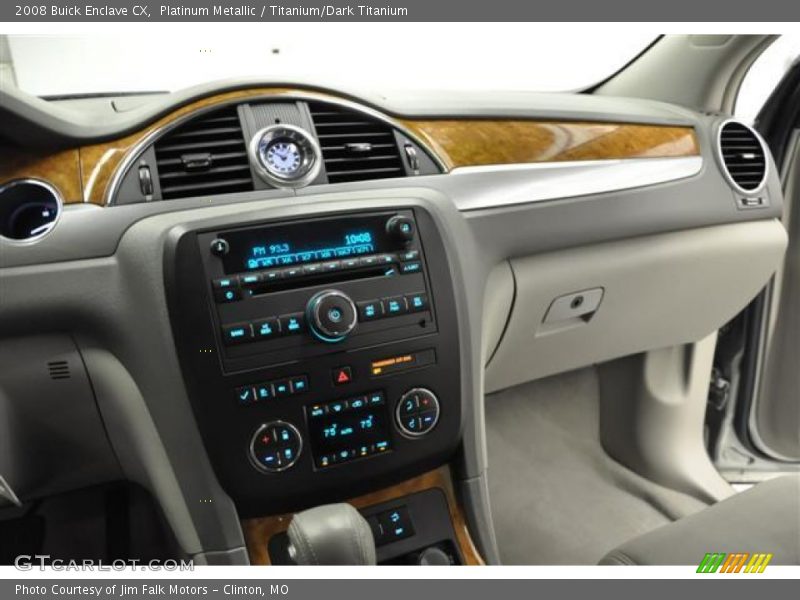Platinum Metallic / Titanium/Dark Titanium 2008 Buick Enclave CX