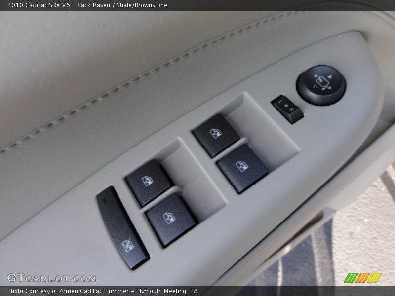 Black Raven / Shale/Brownstone 2010 Cadillac SRX V6