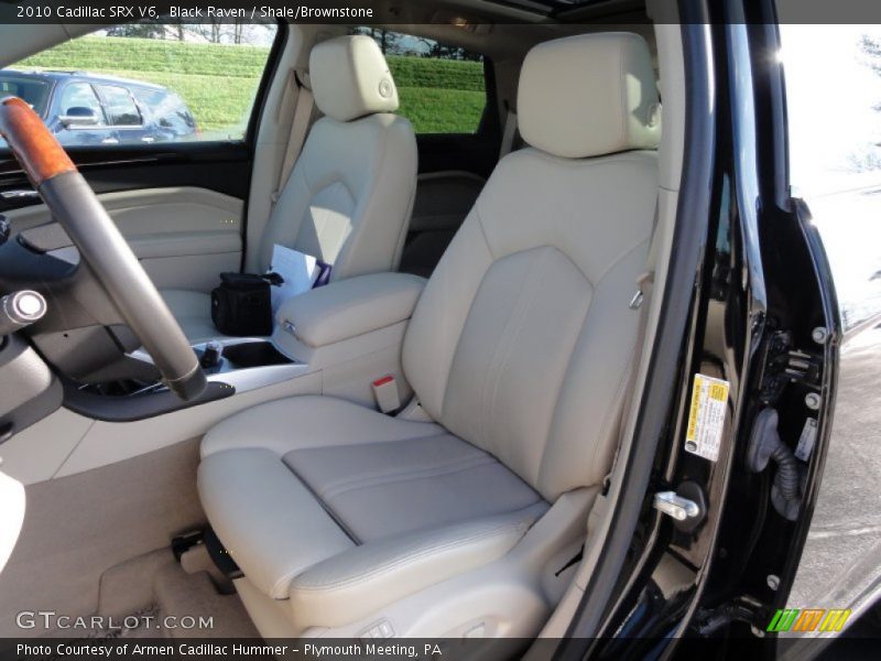 Black Raven / Shale/Brownstone 2010 Cadillac SRX V6