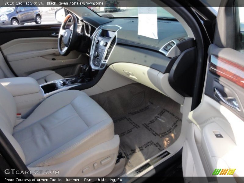 Black Raven / Shale/Brownstone 2010 Cadillac SRX V6