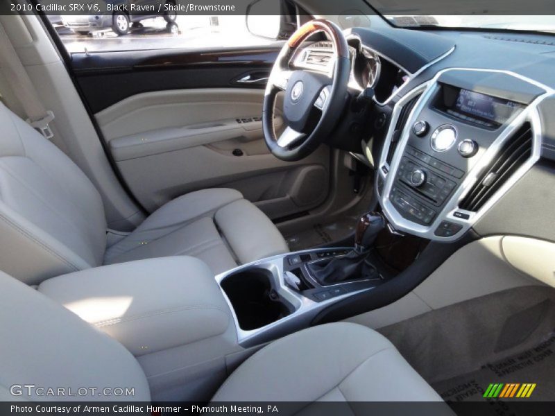 Black Raven / Shale/Brownstone 2010 Cadillac SRX V6